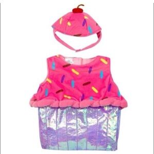 Koala Kids Pink and Purple Cupcake Costume